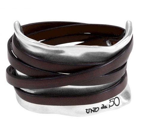 Bracciale Unode50 Donna Siempre UNO in Lega metallica PUL0227MAR X - PUL0227MAR X